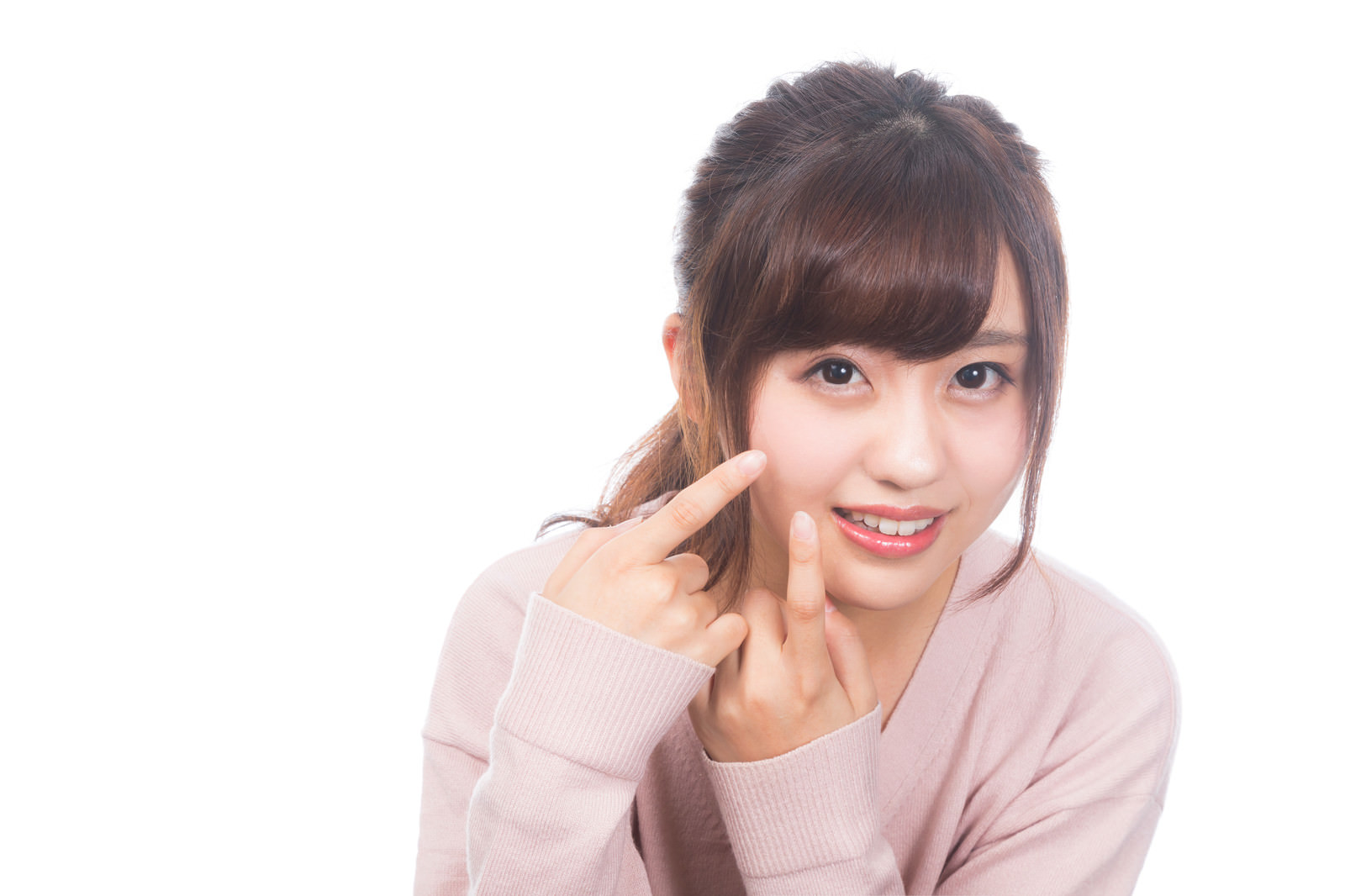 「必見やで」モデル:河村友歌